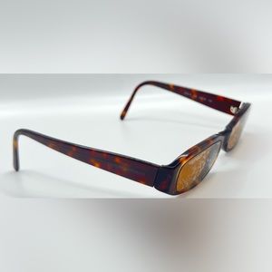 Vintage Emporio Armani 639-S Tortoise Rectangular Sunglasses